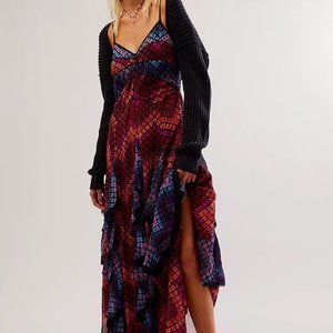 Free People Honey Bee Midi Dress NWT